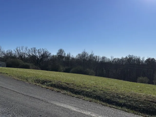 a view of a grassy field