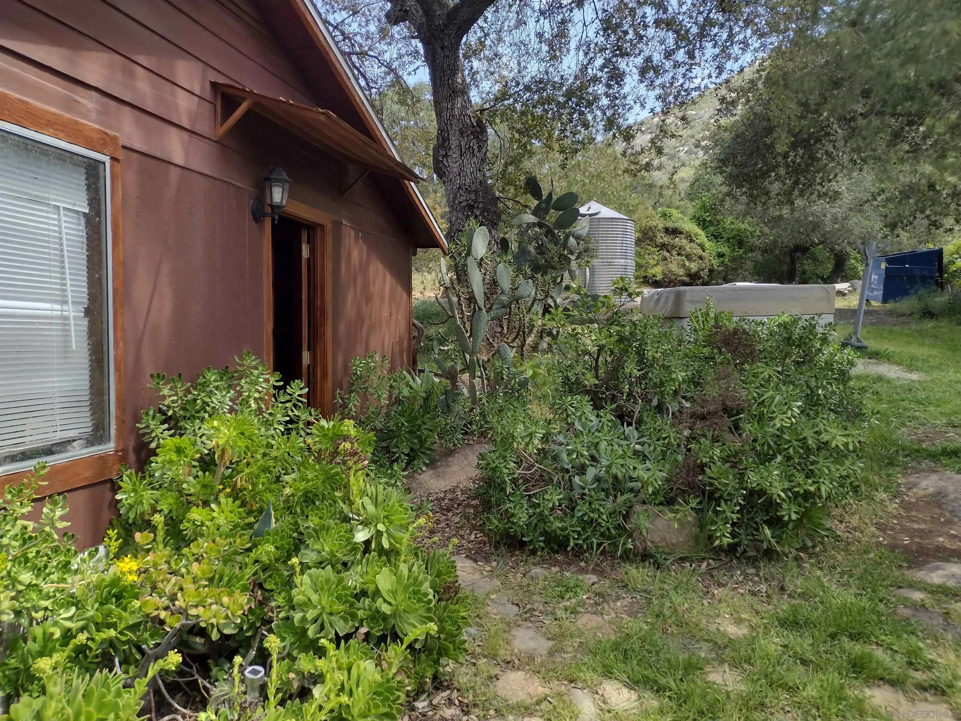 17661 Lyons Valley Road Jamul, CA 91935 - Photo 14 of 50 a view of a yard with plants and large trees