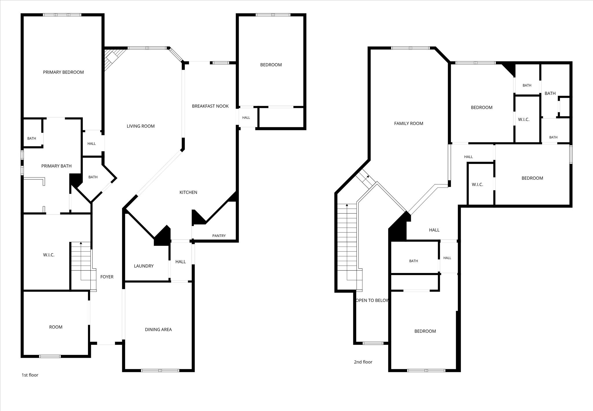 2506 Barclay Lake Lane Spring, TX 77388 - Photo 35 of 35 Floorplan. Room sizes are approximate.