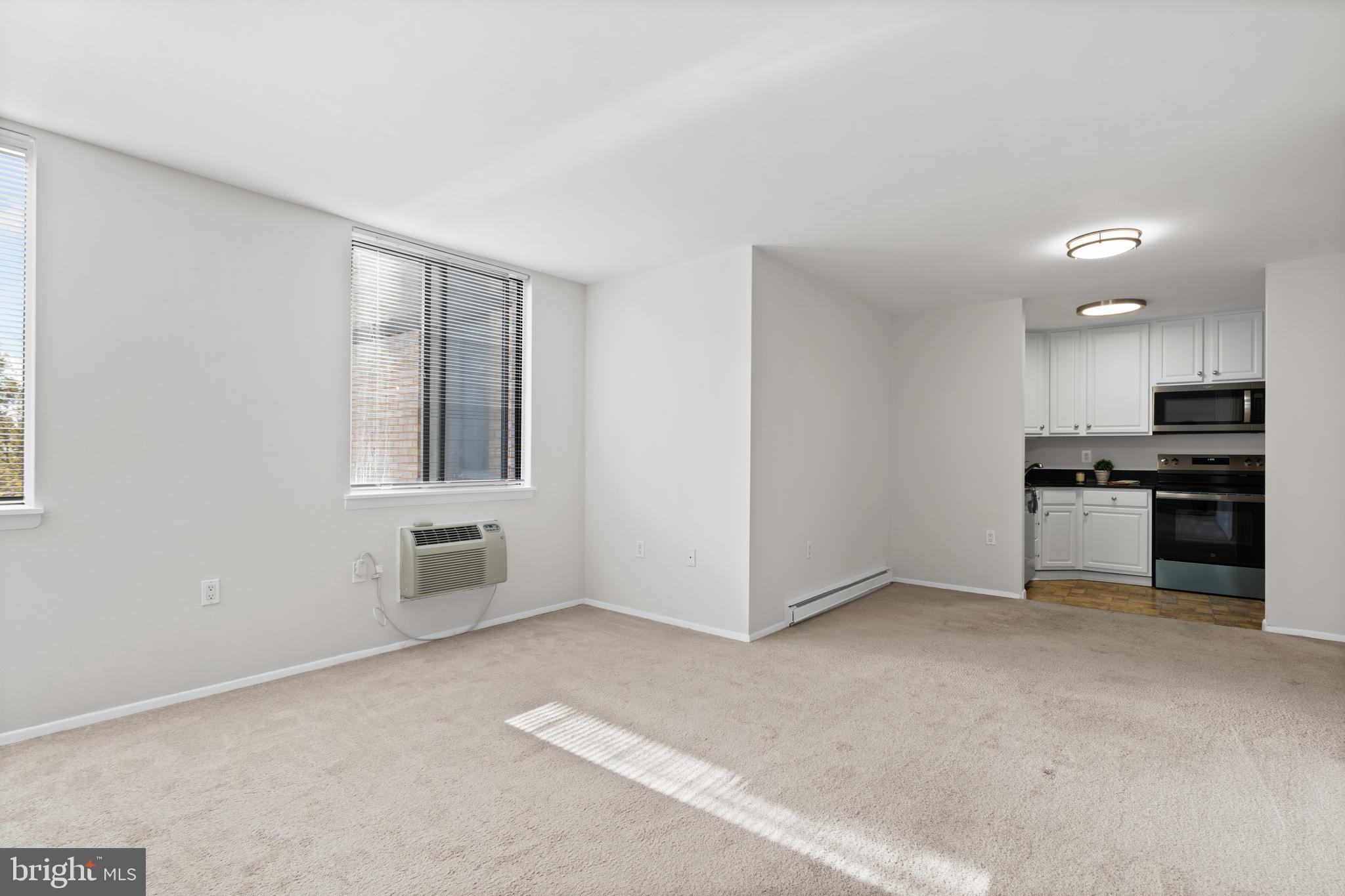 3245 Rio Drive, Unit 714 Falls Church, VA 22041 - Photo 19 of 30 an empty room with windows & cabinet