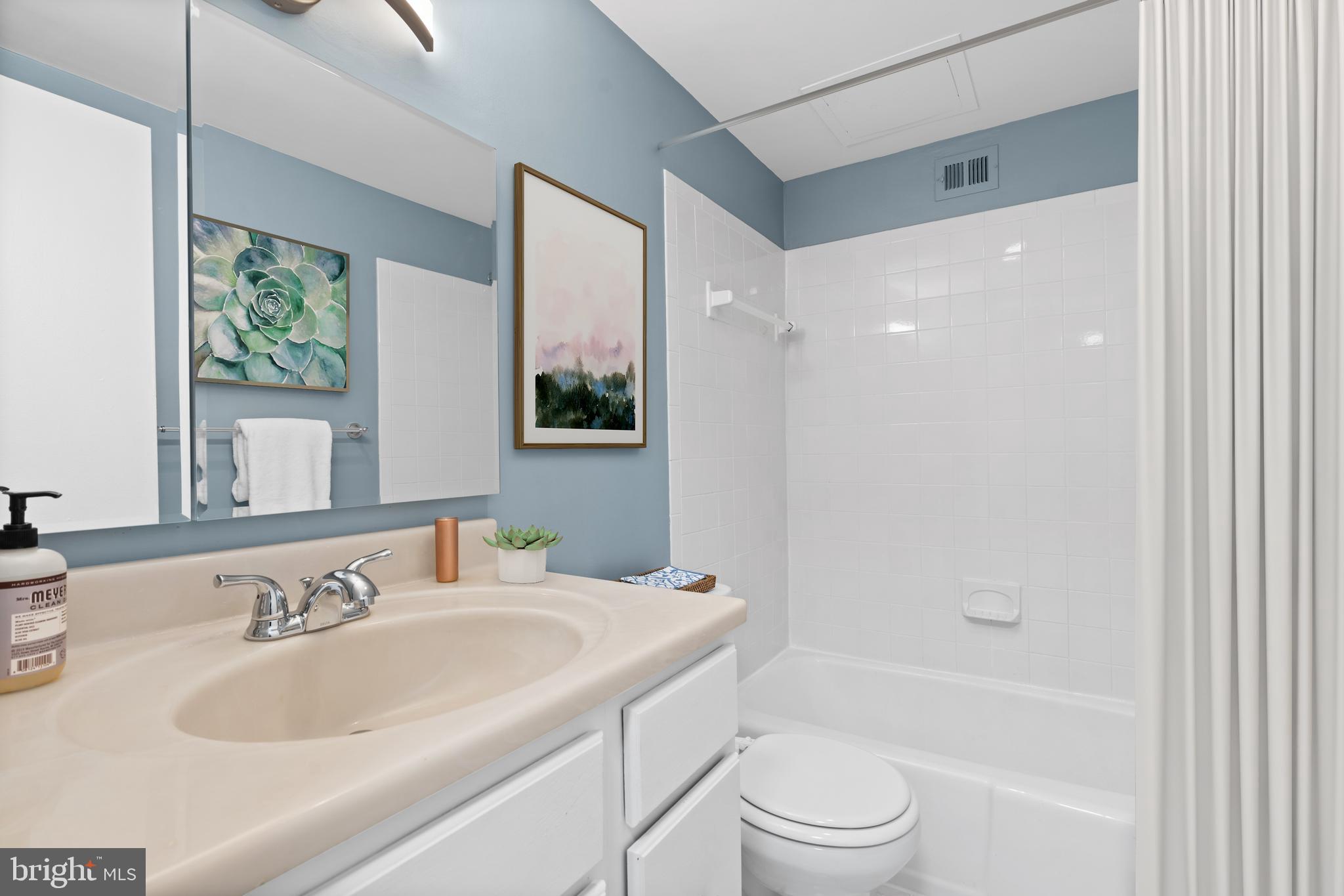 3245 Rio Drive, Unit 714 Falls Church, VA 22041 - Photo 29 of 30 a bathroom with a sink toilet and shower