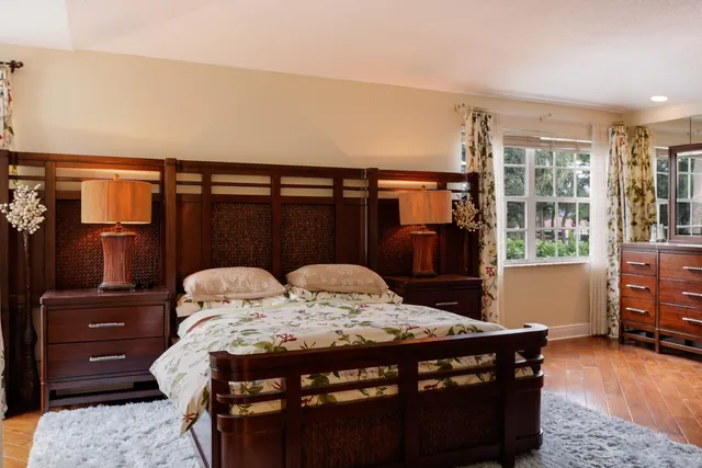 a outdoor space with furniture