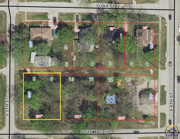 $19,000 | 0 West Potomac Street, Unit LOTS 8 9, Burlington, KS 66839