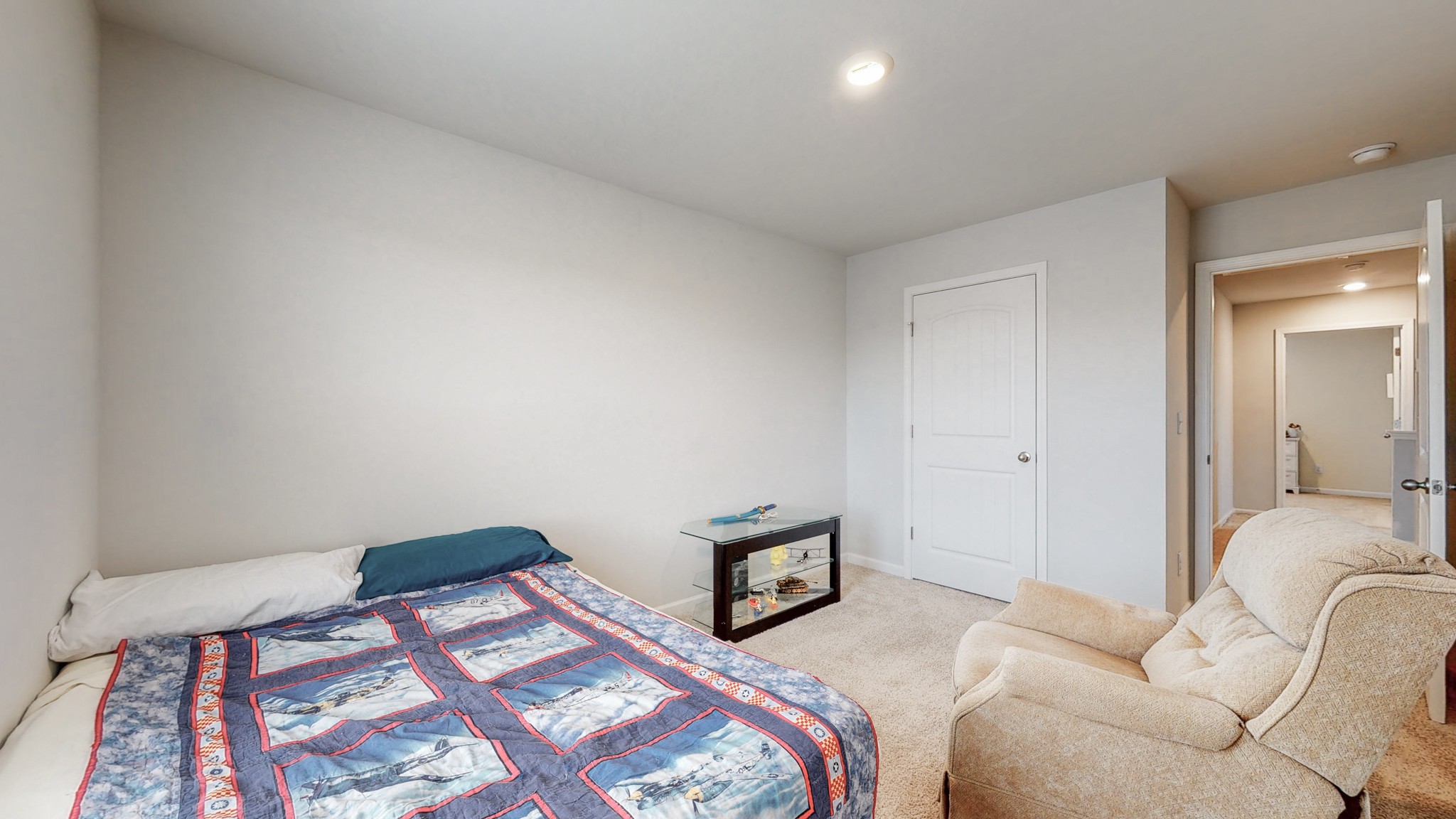 8012 Craighead Drive Lebanon, TN 37087 - Photo 26 of 53 a bedroom with a bed and a lamp