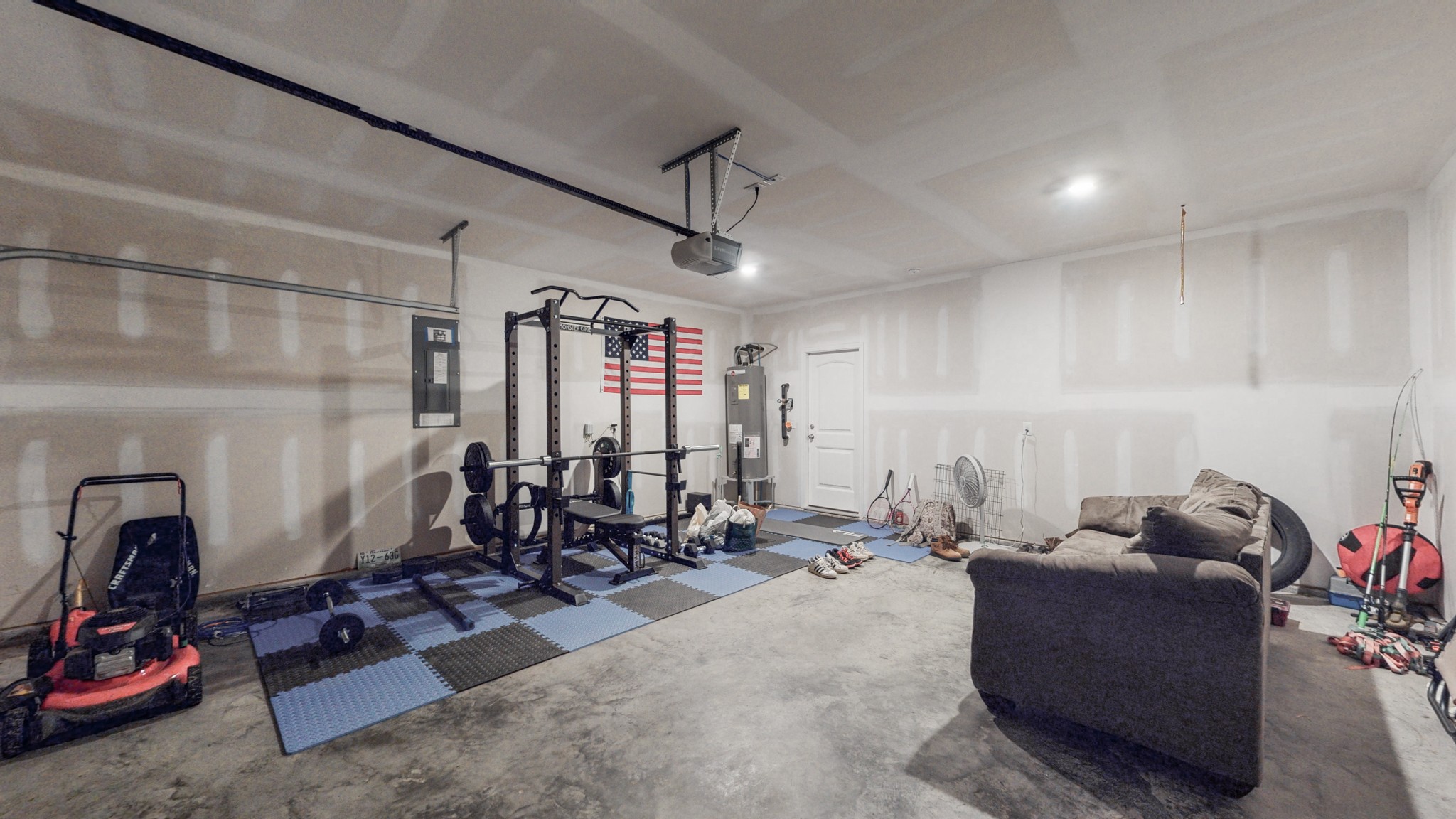 8012 Craighead Drive Lebanon, TN 37087 - Photo 32 of 53 a room with gym equipment and mirror