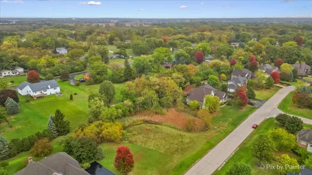 a view of city and mountain