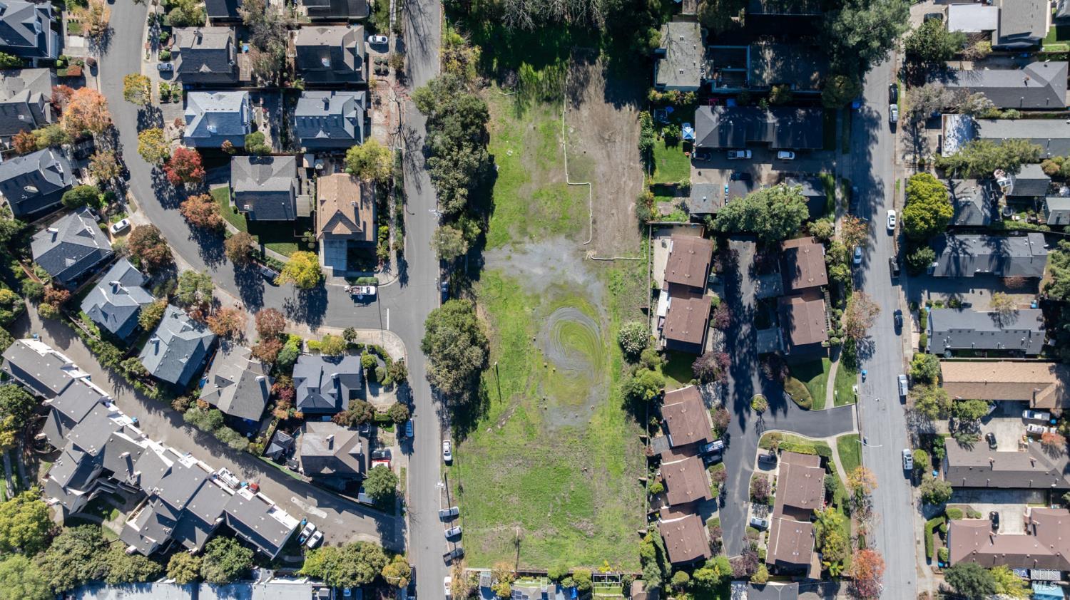 1055 Wright Street Santa Rosa, CA 95404 - Photo 8 of 20 an aerial view of residential houses and outdoor space