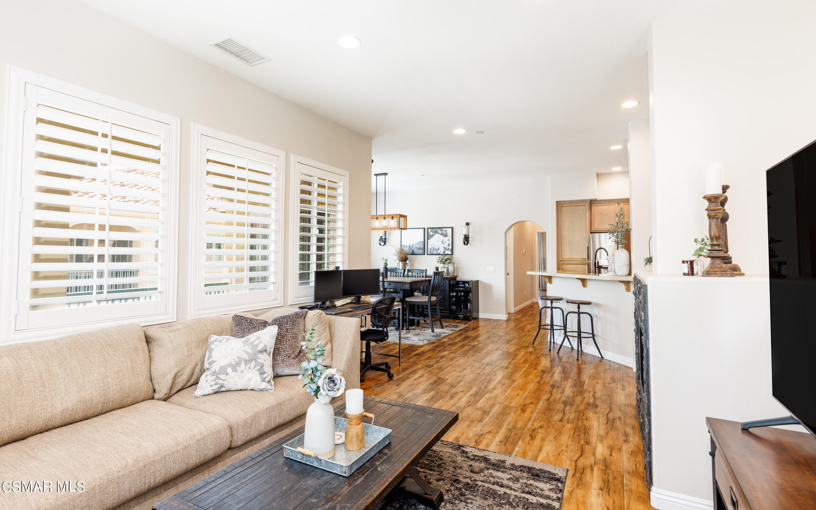 4121 Paredo Way, Unit A Simi Valley, CA 93063 - Photo 10 of 29 a living room with furniture and a large window
