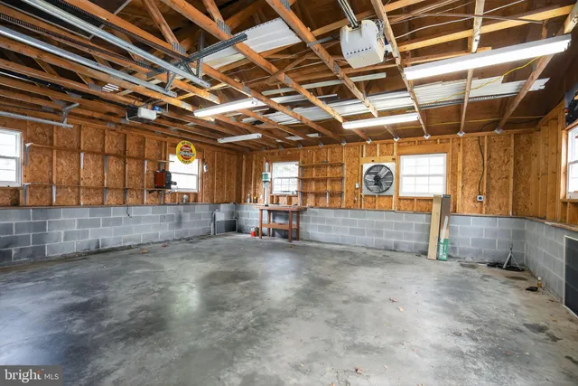 a view of outdoor space with a garden