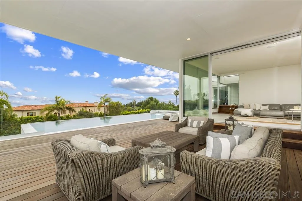 9648 Blackgold Road La Jolla, CA 92037 - Photo 18 of 25 a outdoor living space with furniture and city view