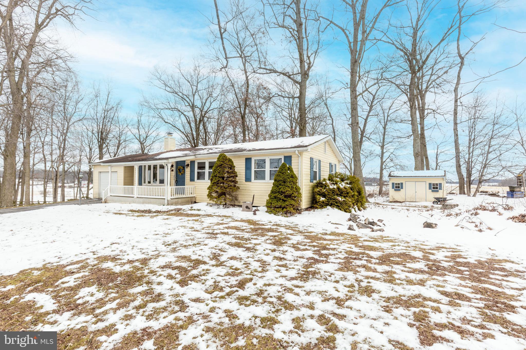 16 Leppo Road Westminster, MD 21158 - Photo 27 of 46 a view of a house with snow on the ground