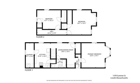 $949,000 | 153 Summer Street, Lowell, MA 01852
