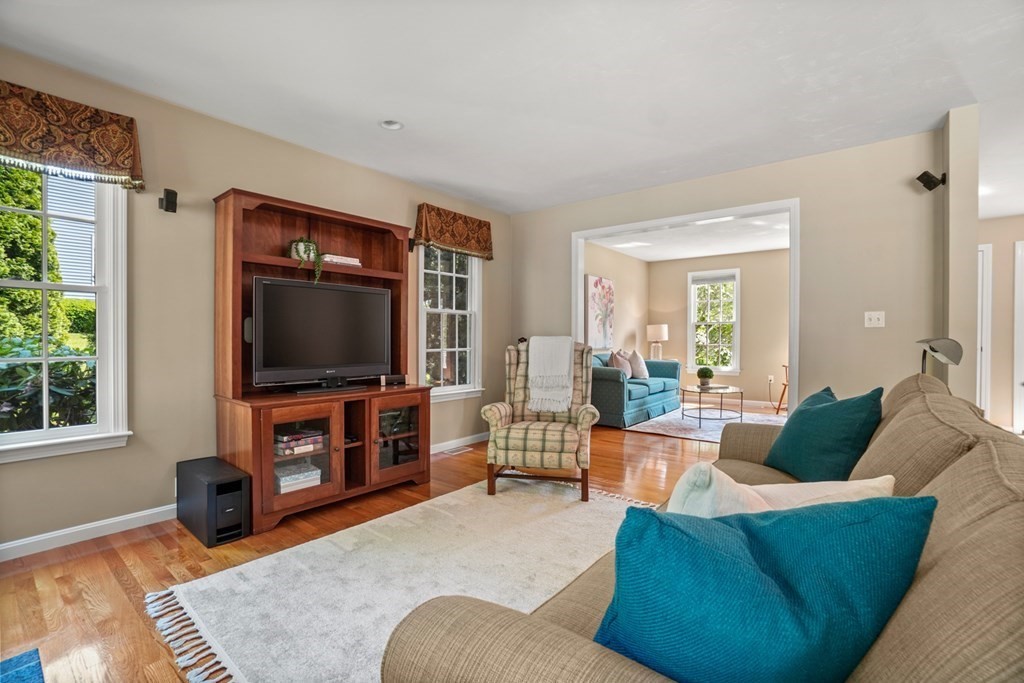 10 Sullivan Way Canton, MA 02021 - Photo 17 of 42 a living room with furniture and a flat screen tv