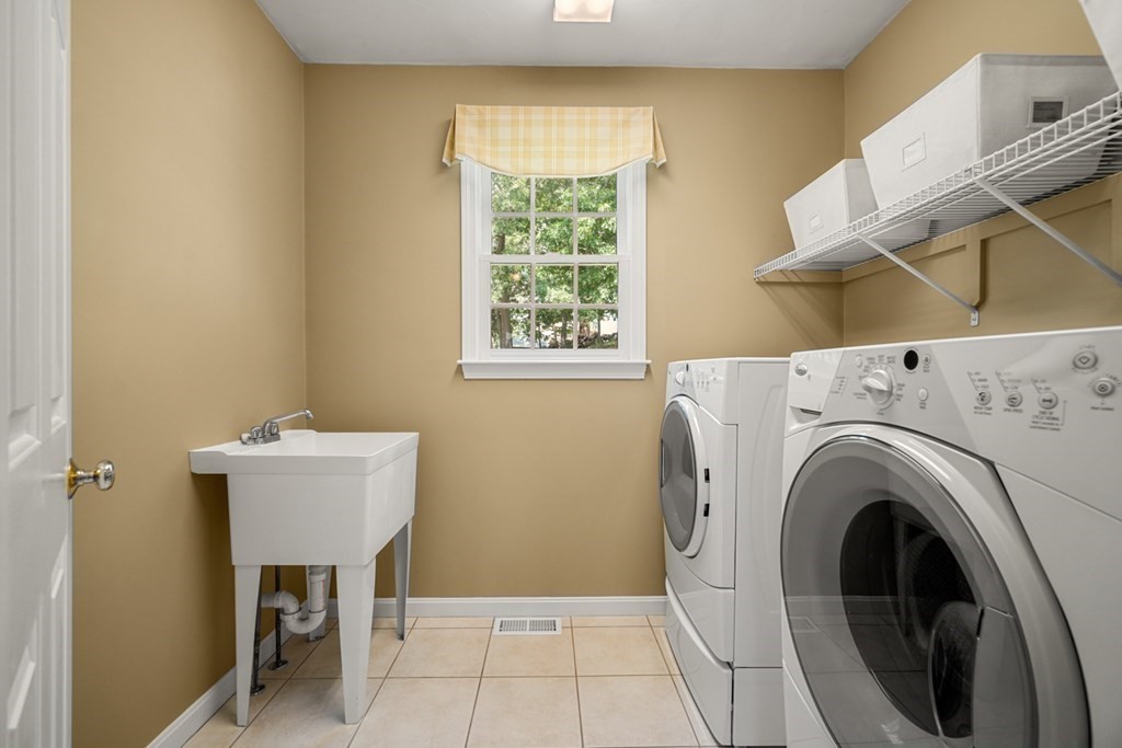 10 Sullivan Way Canton, MA 02021 - Photo 21 of 42 a utility room with dryer and washer