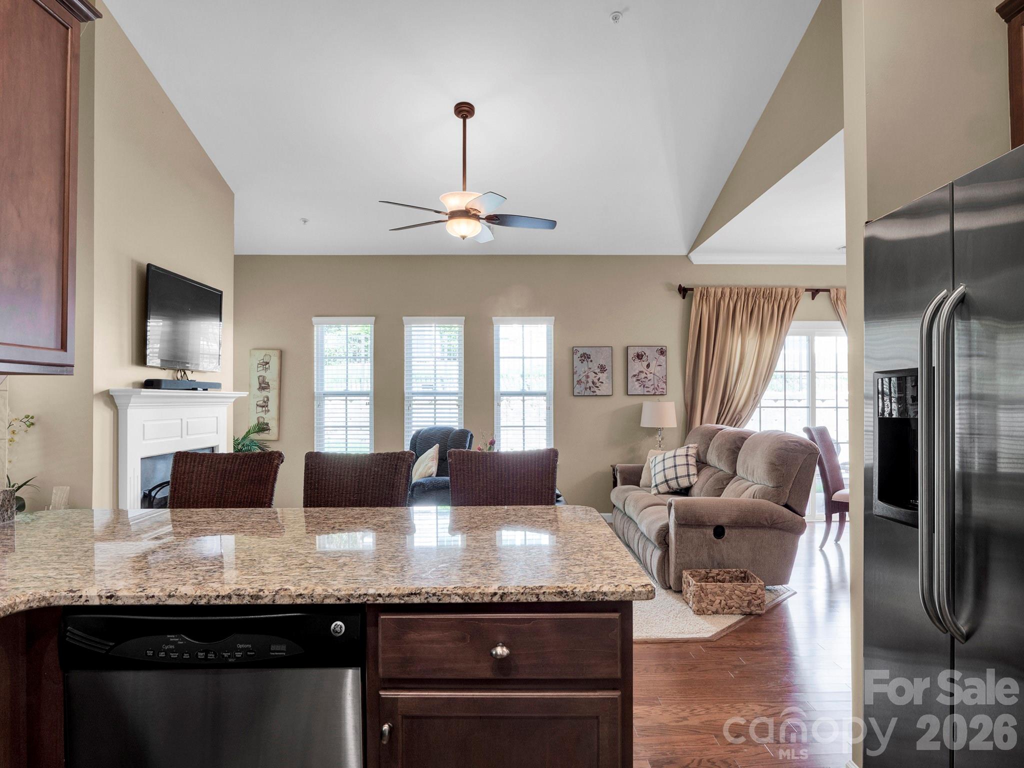 14726 Intermilan Way Charlotte, NC 28277 - Photo 13 of 38 a kitchen with granite countertop lots of counter top space