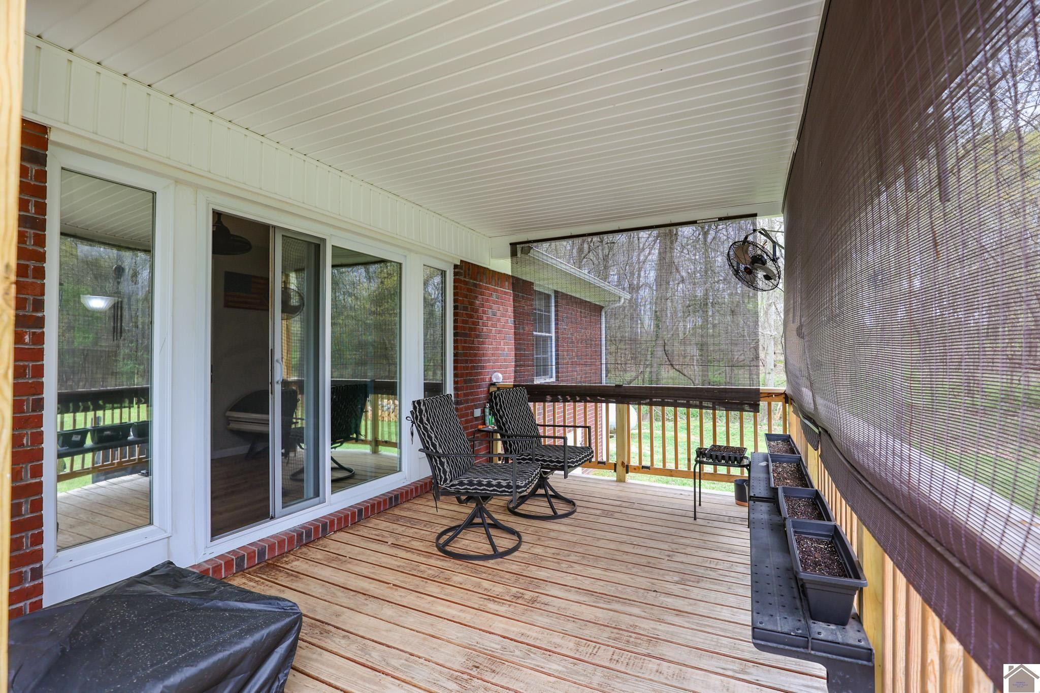 481 West Vaughn Road Mayfield, KY 42066 - Photo 8 of 35 Screened Back Porch