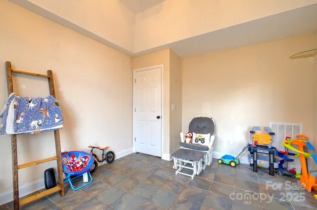 a view of a livingroom with toys