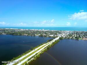 317 3rd Avenue Indialantic, FL 32903 - Photo 16 of 18 a view of a city skyline from a terrace