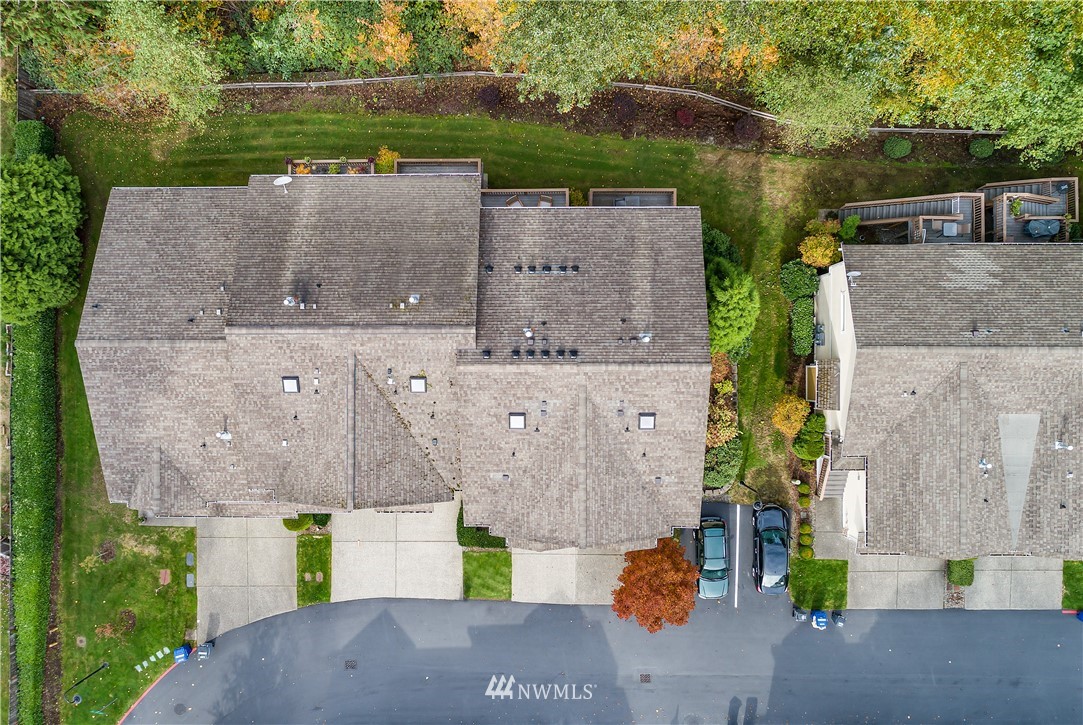 1043 215th Place Southeast Bothell, WA 98021 - Photo 27 of 29 an aerial view of a house with a yard