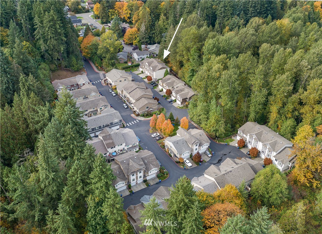 1043 215th Place Southeast Bothell, WA 98021 - Photo 28 of 29 an aerial view of multiple houses with yard