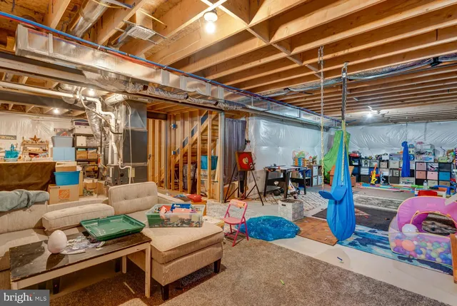 a outdoor space with furniture