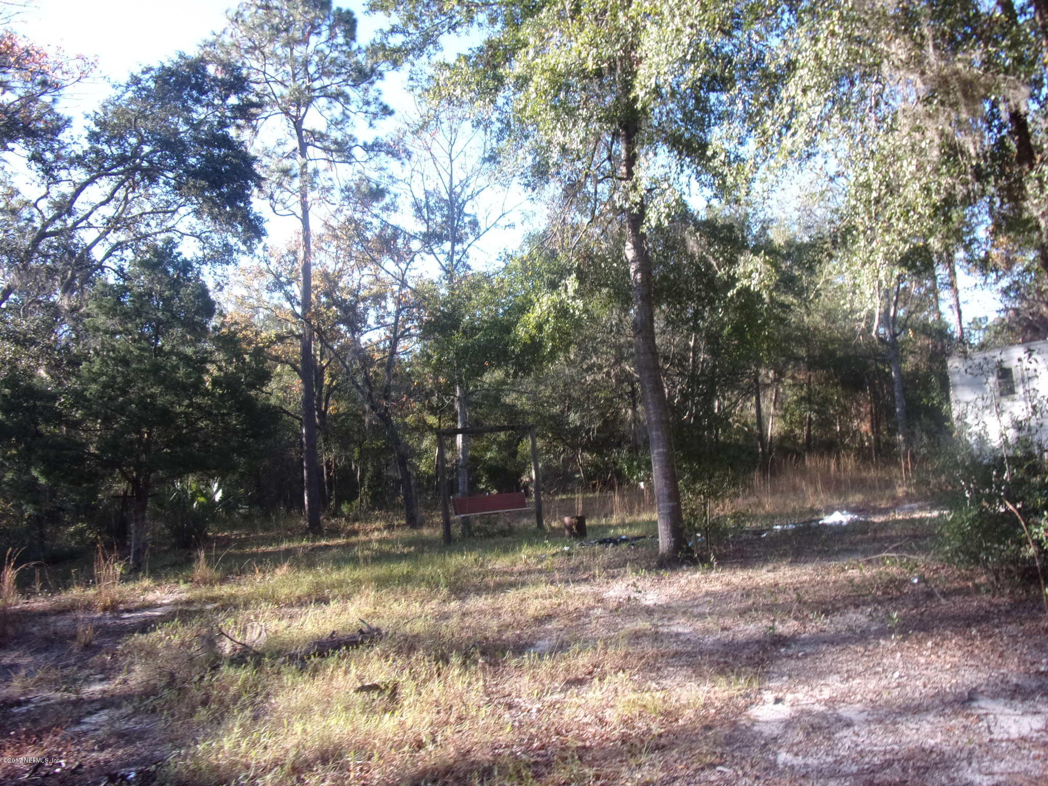 160 Highliner Road Welaka, FL 32112 - Photo 20 of 35 a backyard of a house with lots of green space