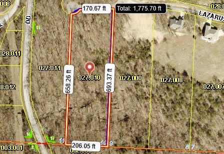 88 Lazarus Road Reeds Spring, MO 65737 - Photo 16 of 16 County Aerial