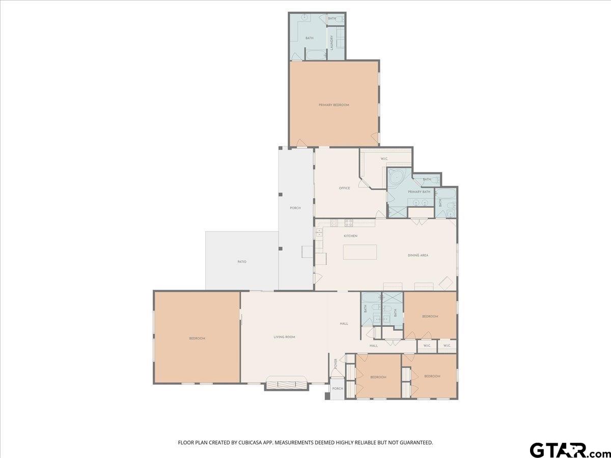 18919 State Highway 64 Canton, TX 75103 - Photo 41 of 42 a picture of a floor plan
