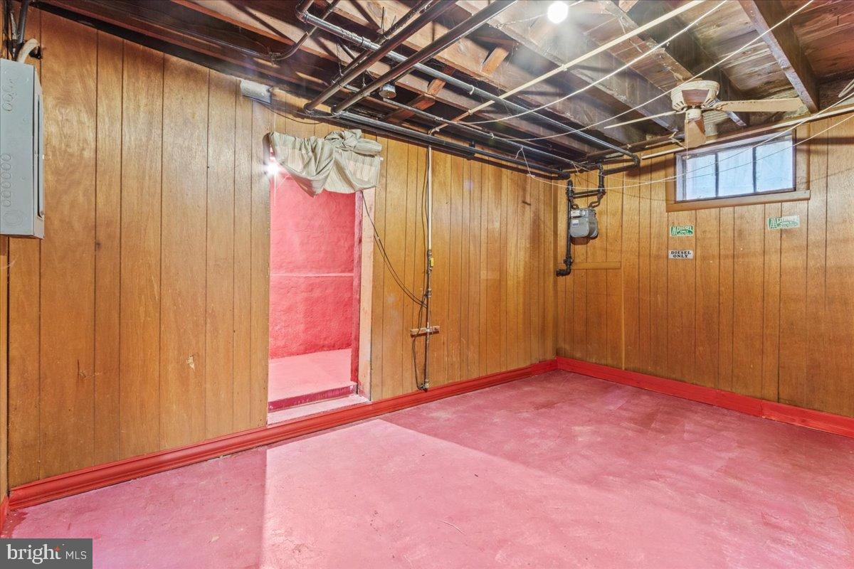 600 Tuckerman Street Northwest Washington, DC 20011 - Photo 18 of 24 a view of a room with wooden walls