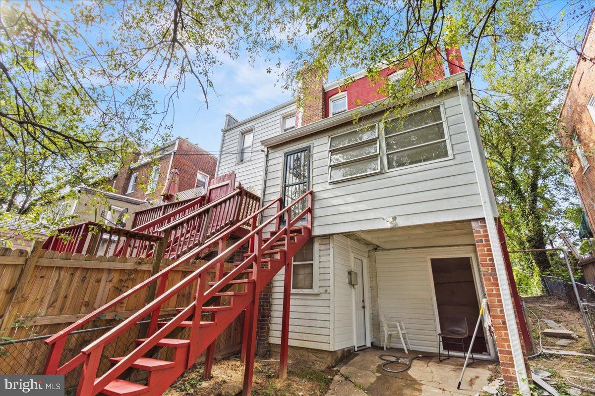 600 Tuckerman Street Northwest Washington, DC 20011 - Photo 23 of 24 a front view of a house with a yard