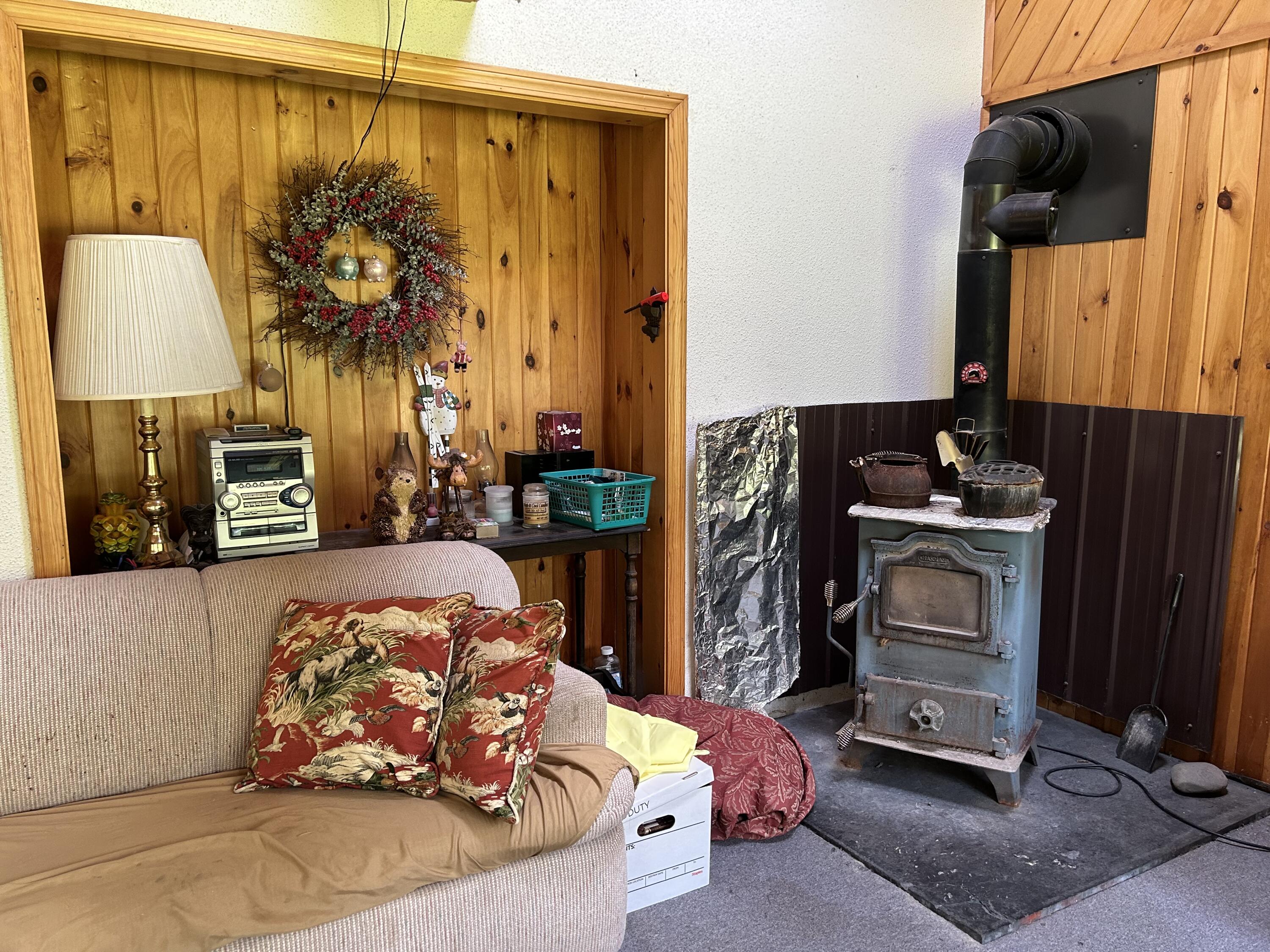 111 Hobbs Road Kingfield, ME 04947 - Photo 4 of 19 woodstove