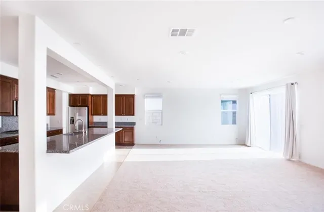 a view of a living room