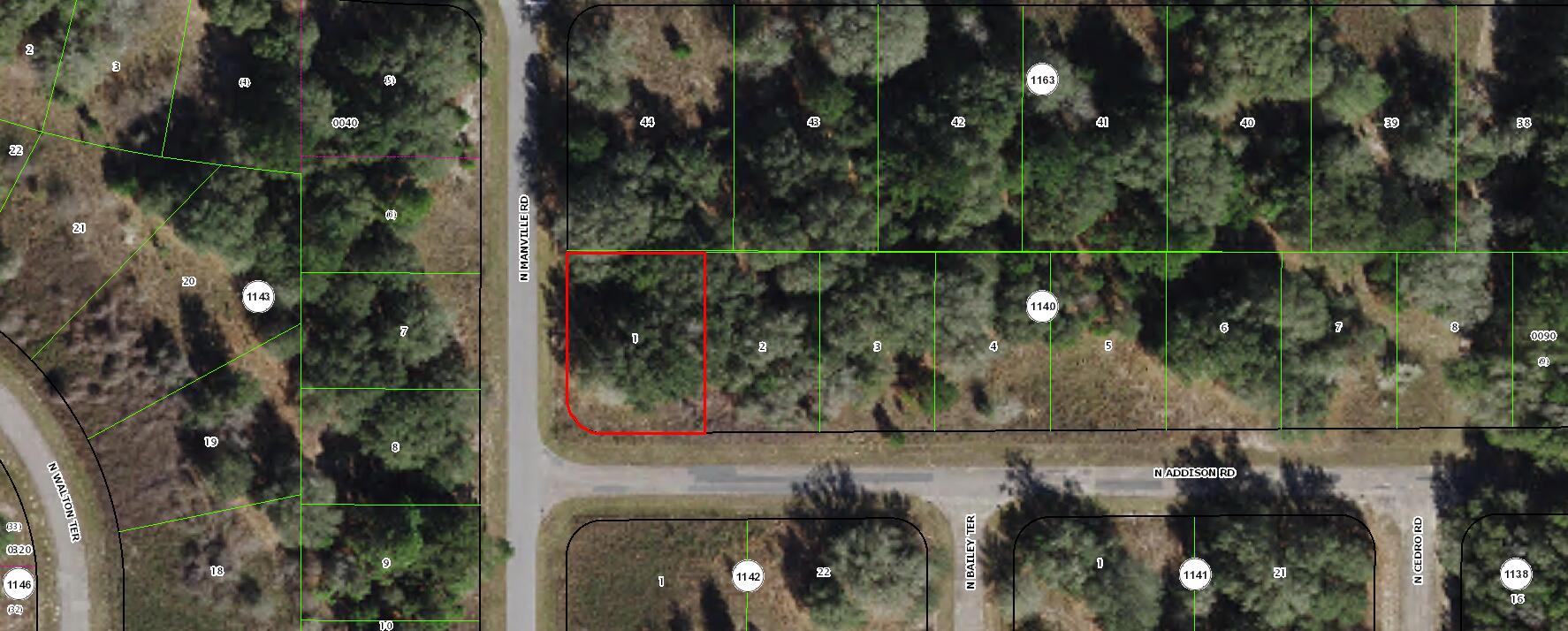 7999 North Addison Road Citrus Springs, FL 34434 - Photo 1 of 3 printmapimage