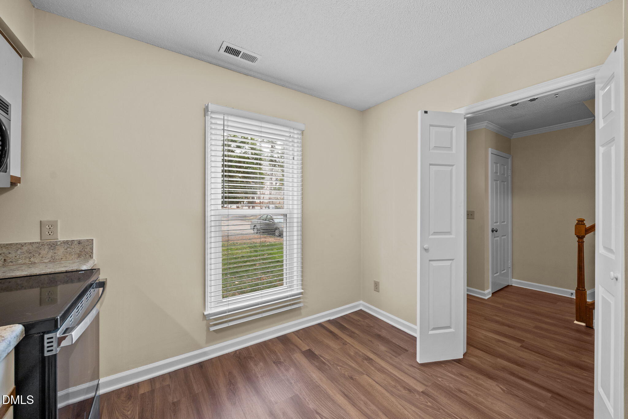 3112 Coachman's Way Durham, NC 27705 - Photo 11 of 32 a view of livingroom with hardwood and hallway