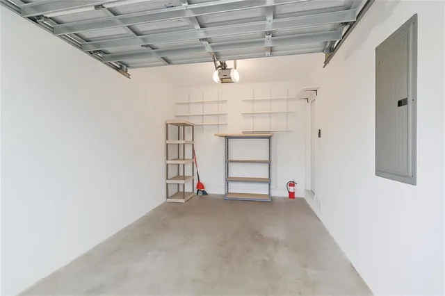 a view of storage and utility room