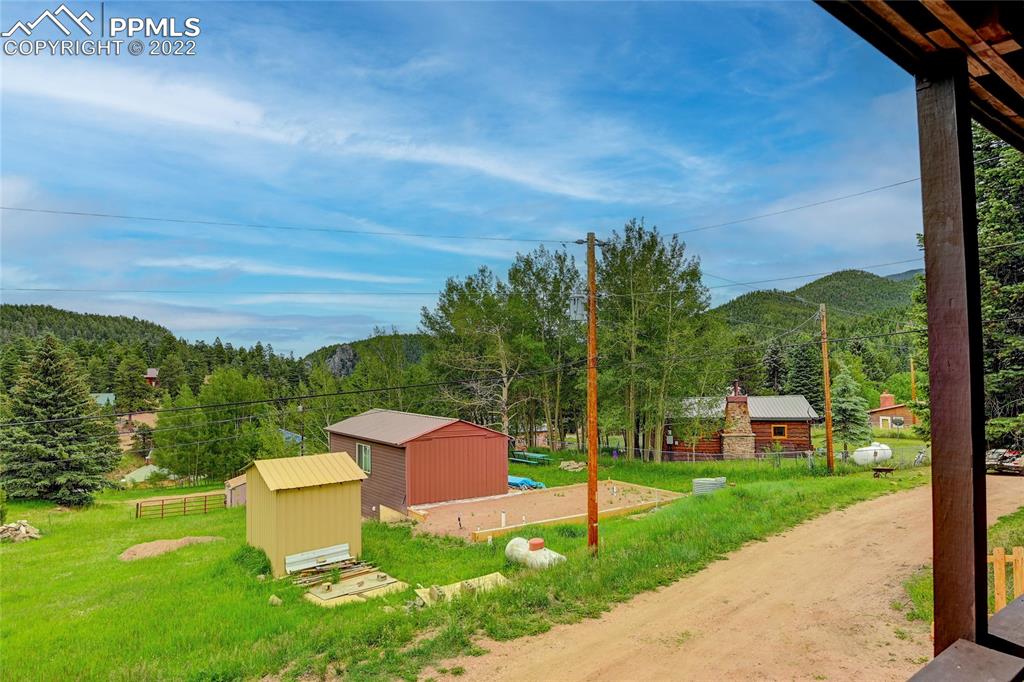 67 Pine Street Rye, CO 81069 - Photo 34 of 42 a view of a patio in backyard