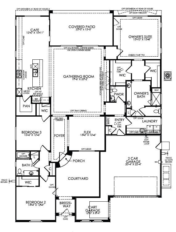 37 Chablis Rancho Mirage, CA 92270 - Photo 49 of 49 Voyage Floor Plan