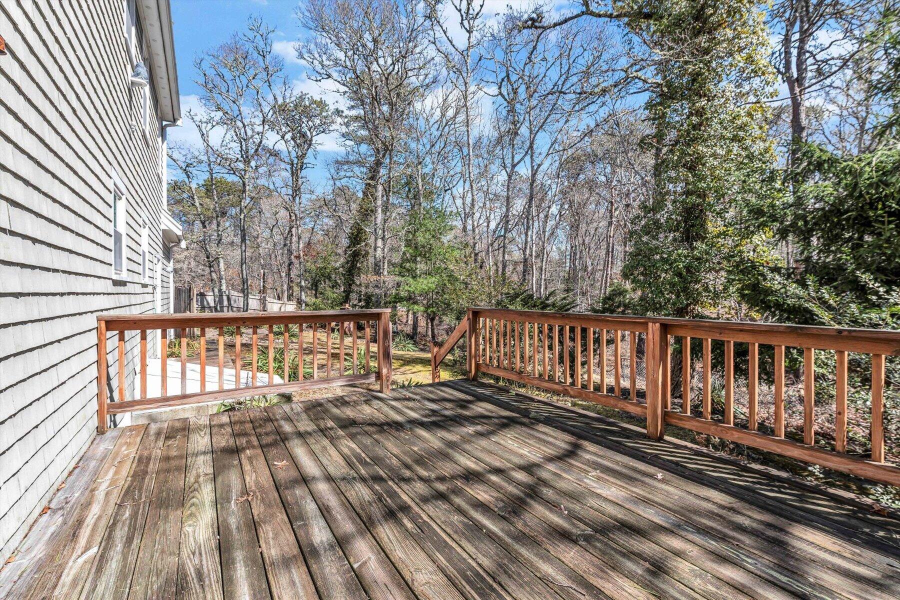 5 Briar Patch Road Osterville, MA 02655 - Photo 24 of 29 a view of balcony with wooden floor
