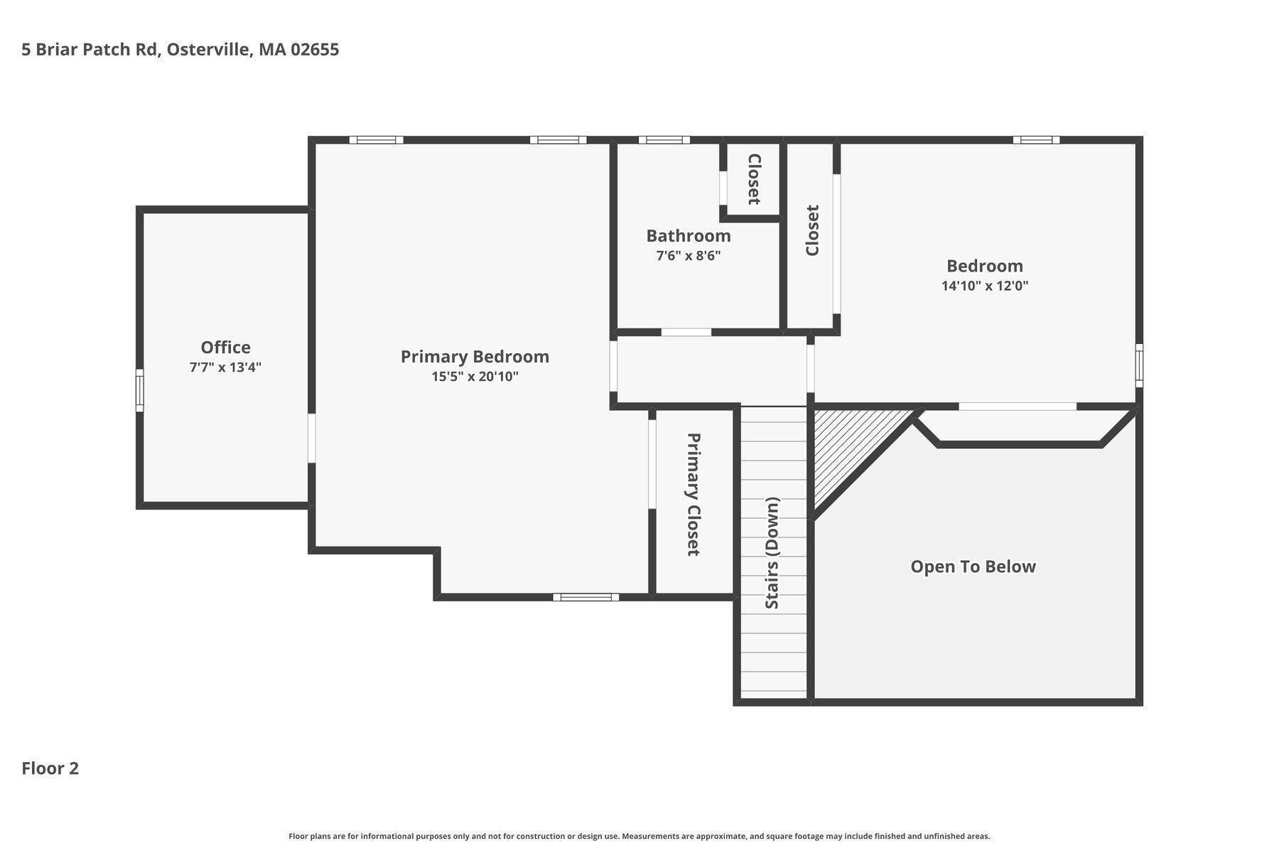5 Briar Patch Road Osterville, MA 02655 - Photo 29 of 29 a picture of floor plan