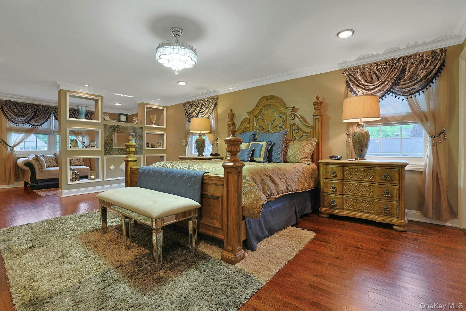 8 Dunmore Road New City, NY 10956 - Photo 30 of 48 a spacious bedroom with a bed a dresser and wooden floor