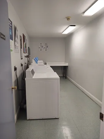 a view of water heater room