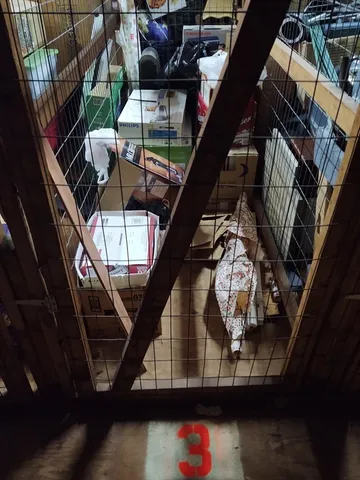 a view of a lake with a park