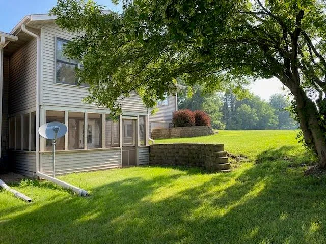 a view of a golf course