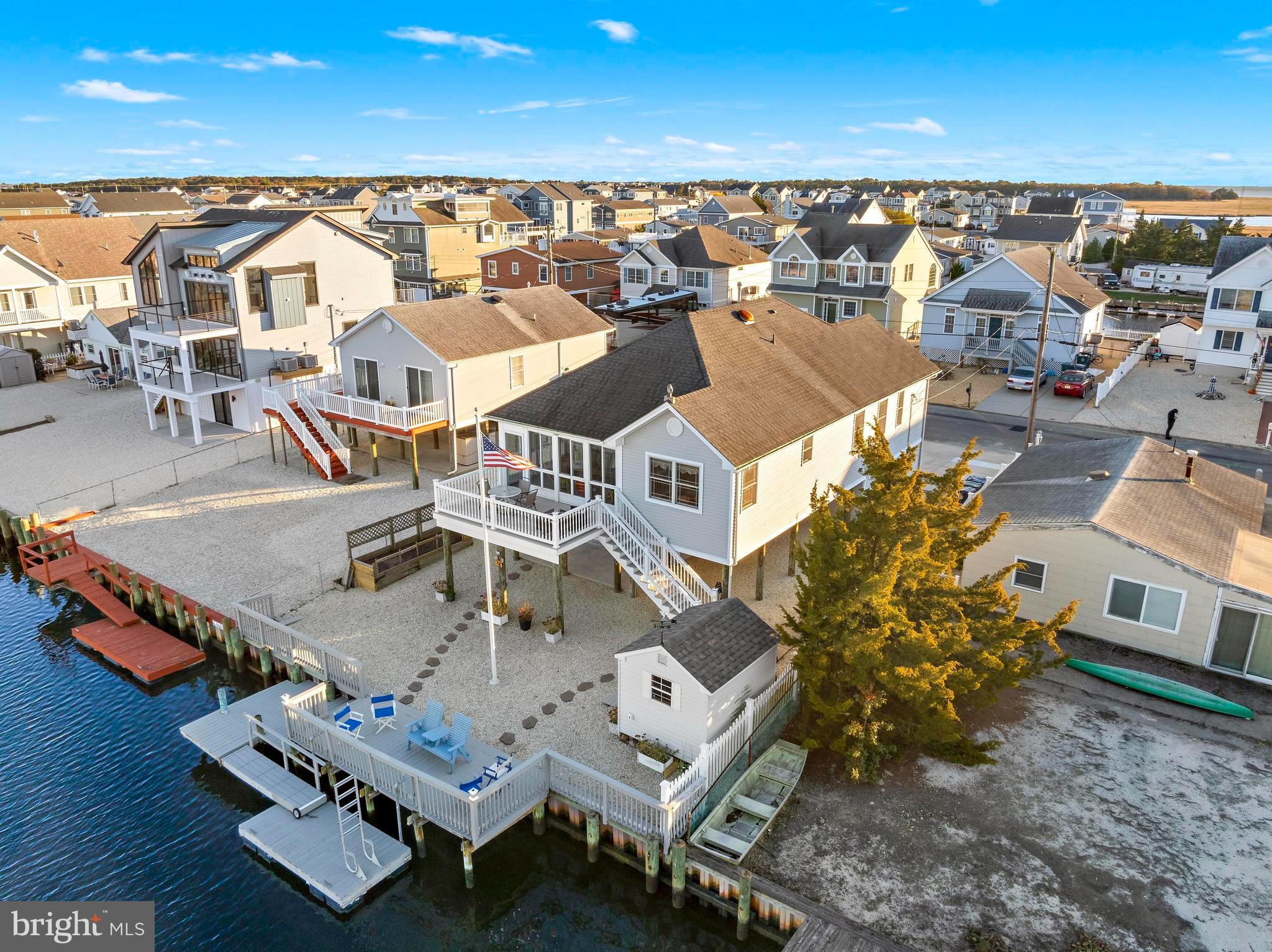 32 West Navasink Drive Little Egg Harbor, NJ 08087 - Photo 67 of 71 an aerial view of a house with outdoor space