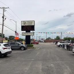 a view of street with cars
