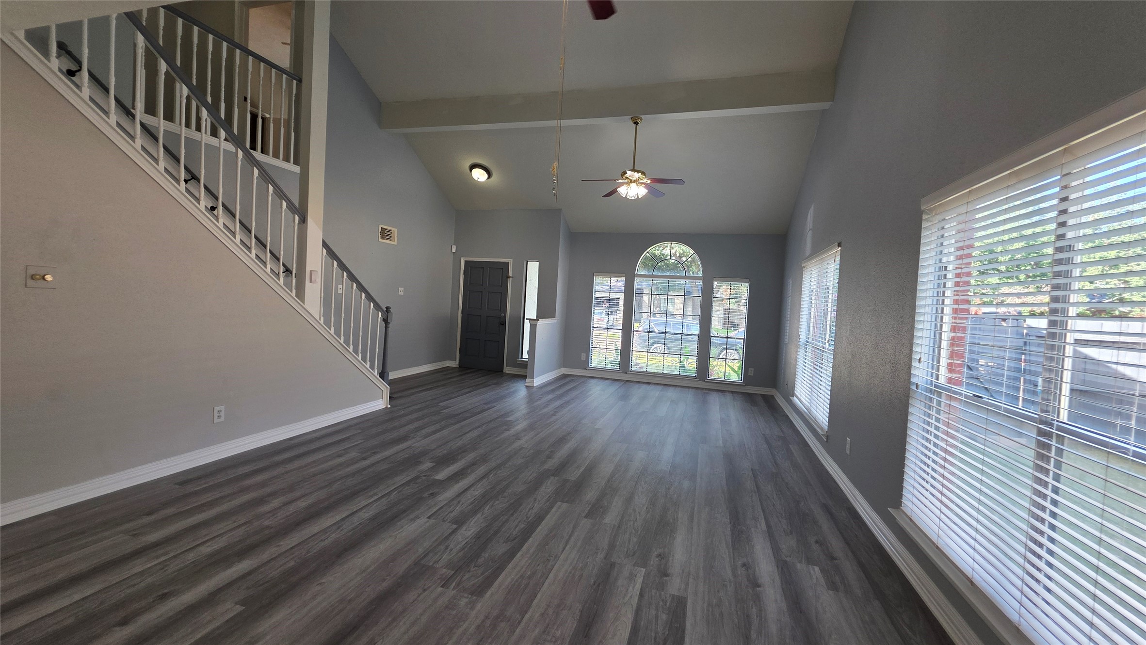 16403 Salinas Lane Houston, TX 77095 - Photo 4 of 17 wooden floor in an empty room with a window