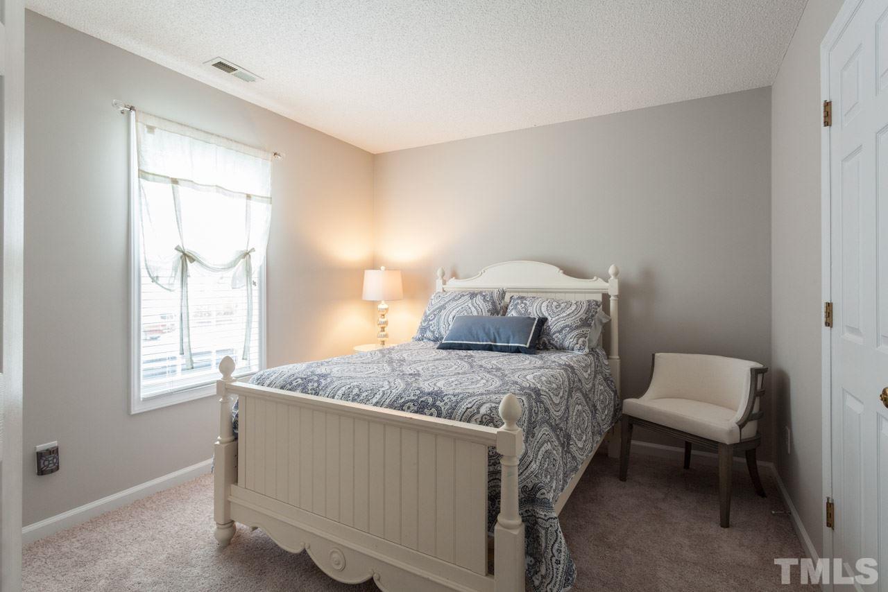8523 Guerro Court Raleigh, NC 27613 - Photo 19 of 25 Third bedroom gets great light and has a large closet.