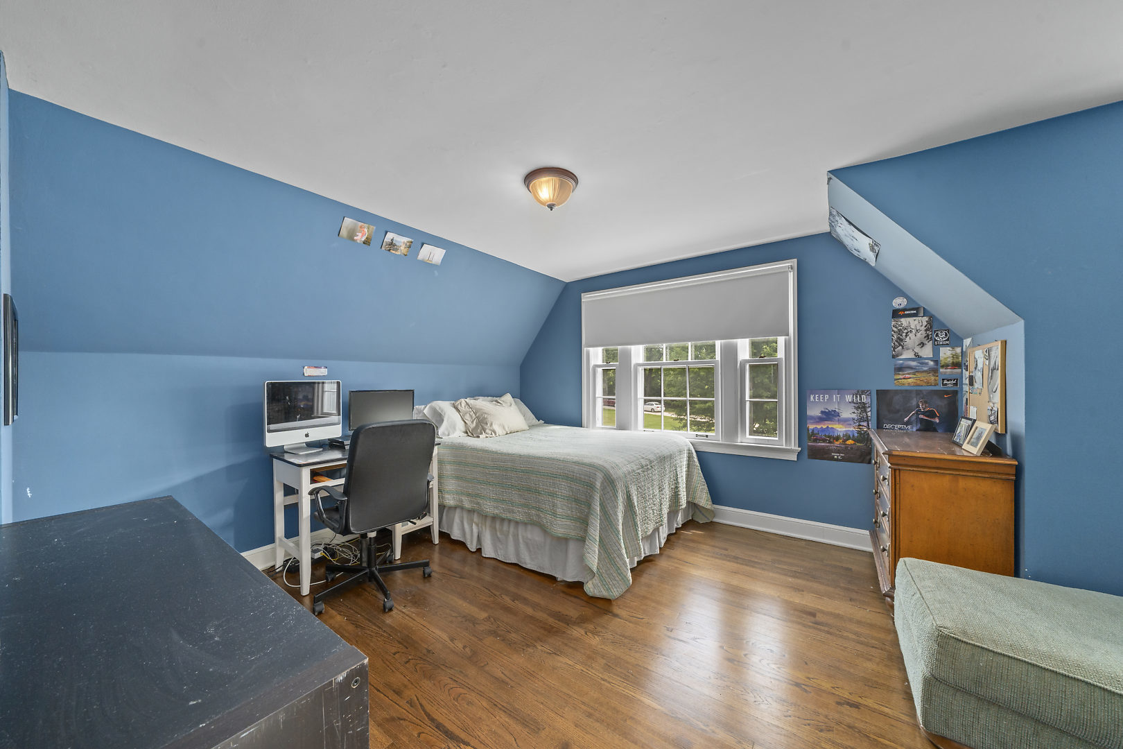 33W627 Army Trail Road Wayne, IL 60184 - Photo 25 of 31 a bedroom with furniture and a wooden floor