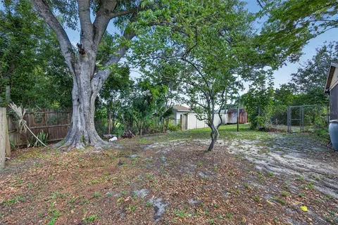 a view of outdoor space with trees