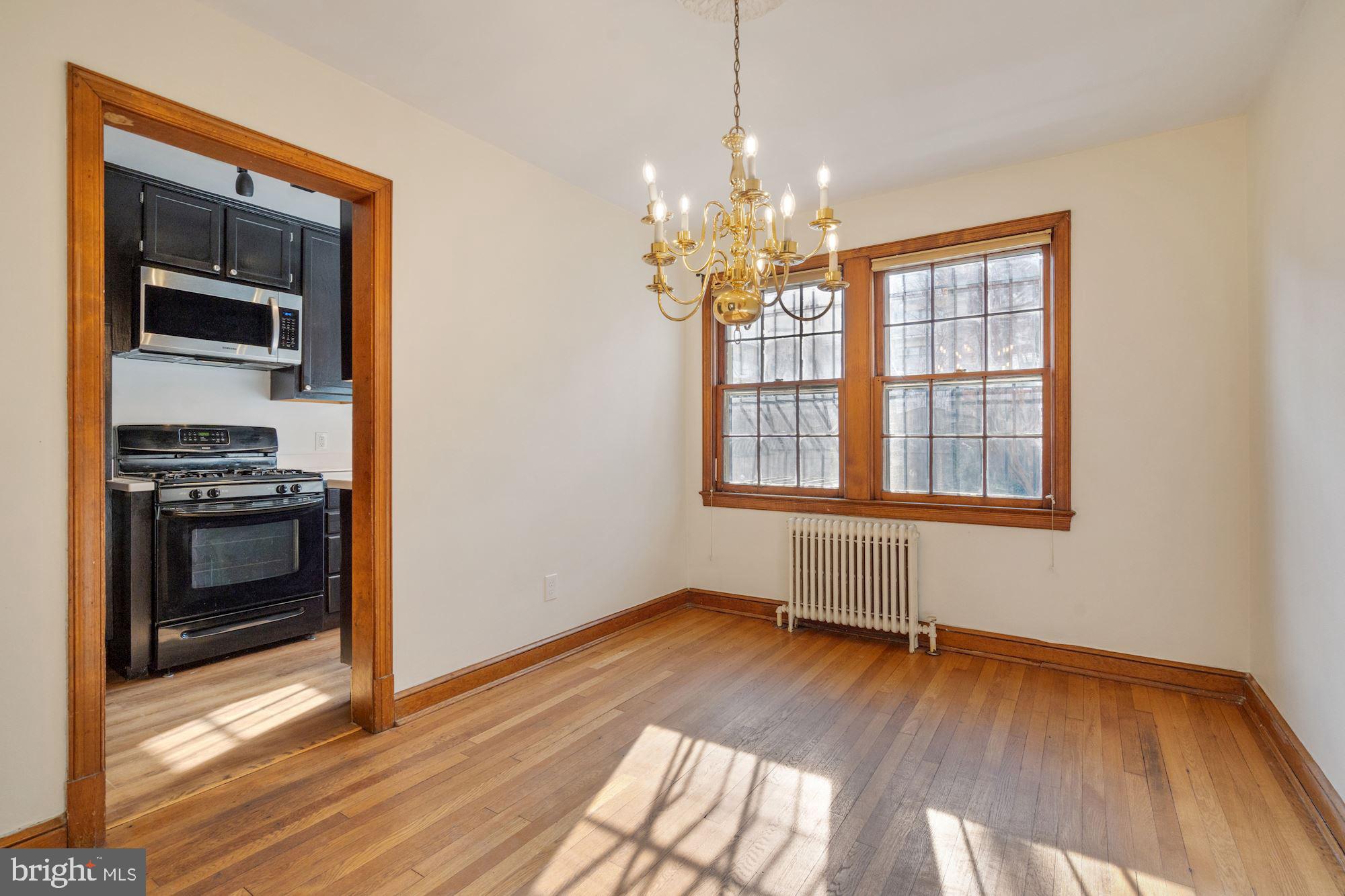 1403 K Street Southeast Washington, DC 20003 - Photo 16 of 74 a view of livingroom with hardwood floor and hallway